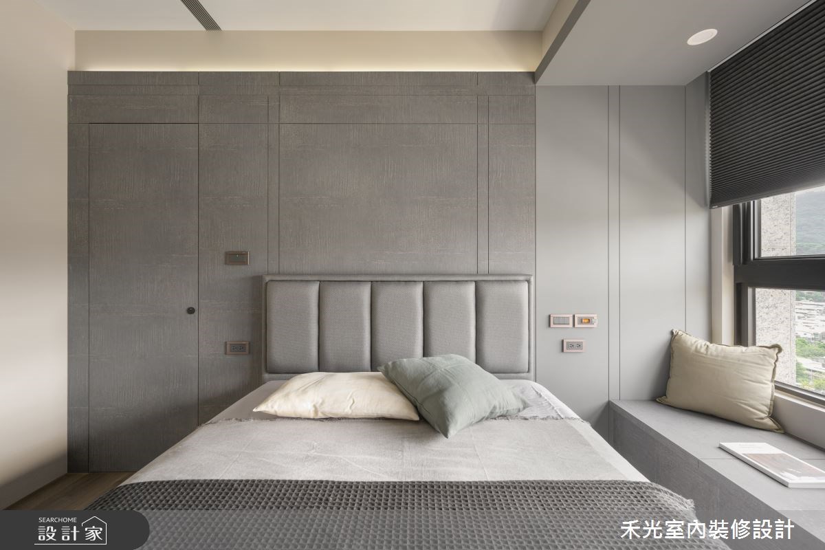 20 坪混搭風住宅,考量屋主的實際需求,選擇灰色與大