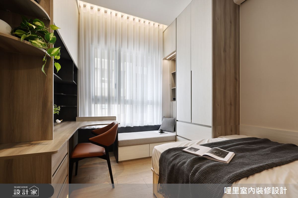 一家三口平時繁忙相聚時間短,決定從獨棟透天厝換成飯