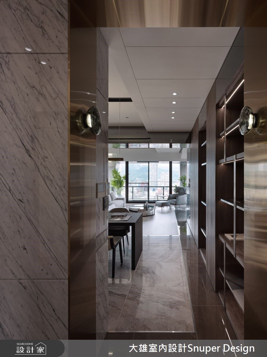 50坪現代風宅邸,享有樓高的絕佳視野,伴隨三面採光的