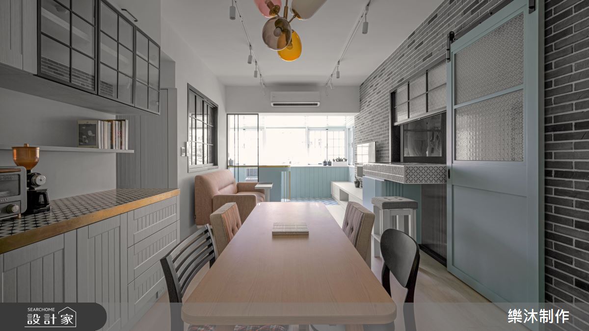 一家三口入住 26 坪老屋，原空間不僅面臨天花低矮的窘