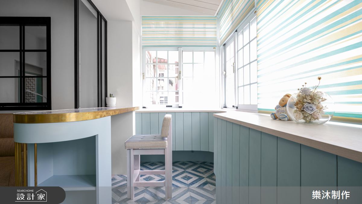 一家三口入住 26 坪老屋，原空間不僅面臨天花低矮的窘