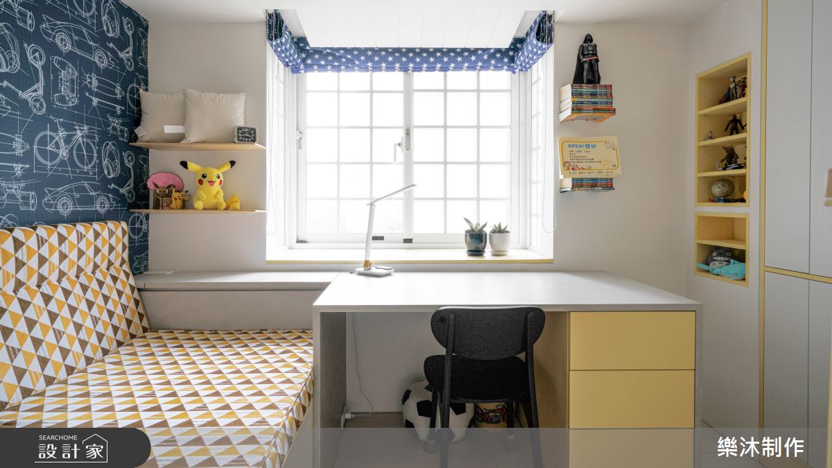 一家三口入住 26 坪老屋，原空間不僅面臨天花低矮的窘