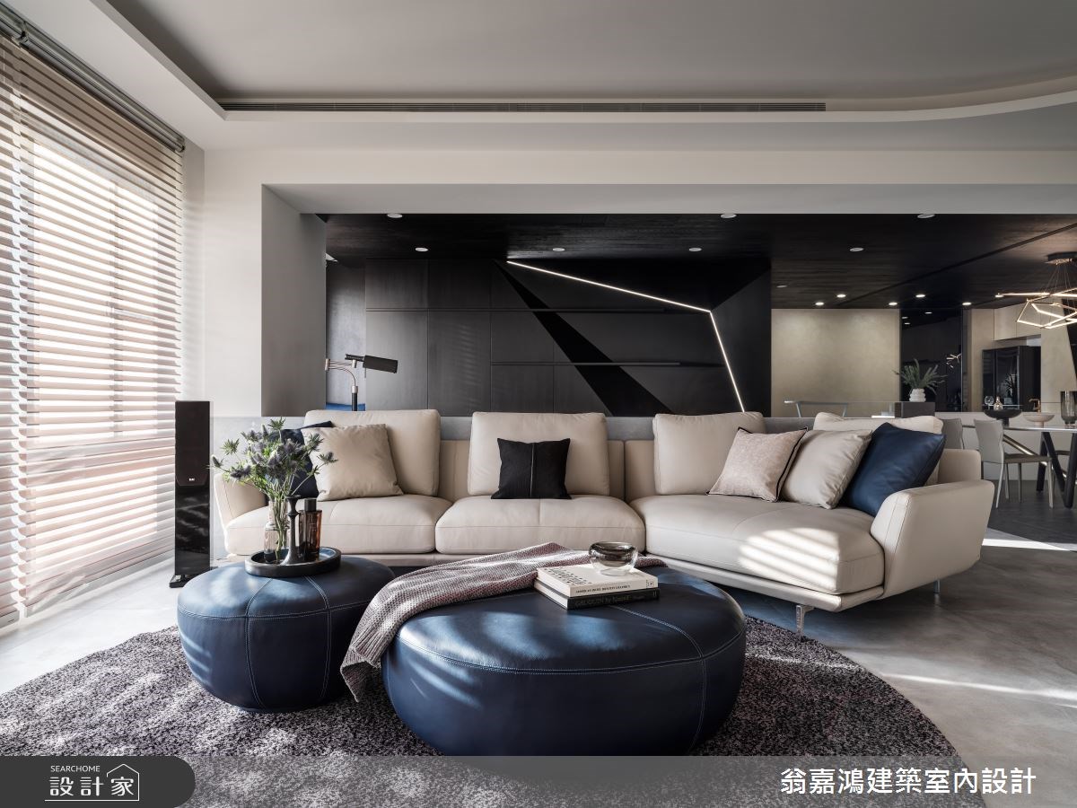 位於都會區的80坪現代風大宅，突破傳統對豪宅的想像，