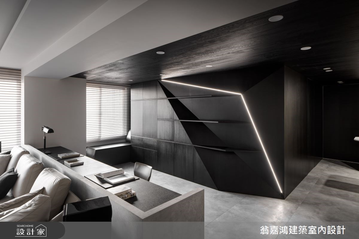 位於都會區的80坪現代風大宅，突破傳統對豪宅的想像，
