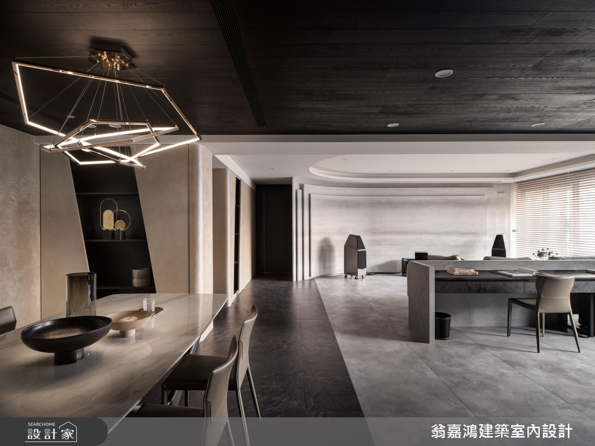 位於都會區的80坪現代風大宅，突破傳統對豪宅的想像，