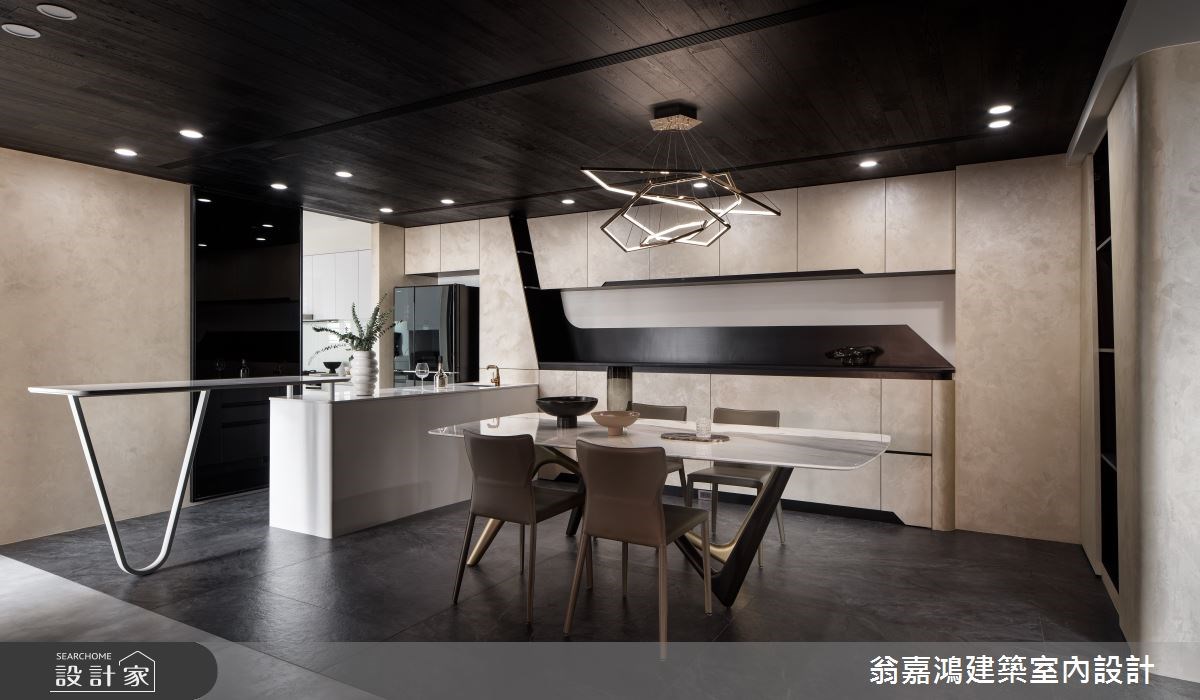 位於都會區的80坪現代風大宅，突破傳統對豪宅的想像，