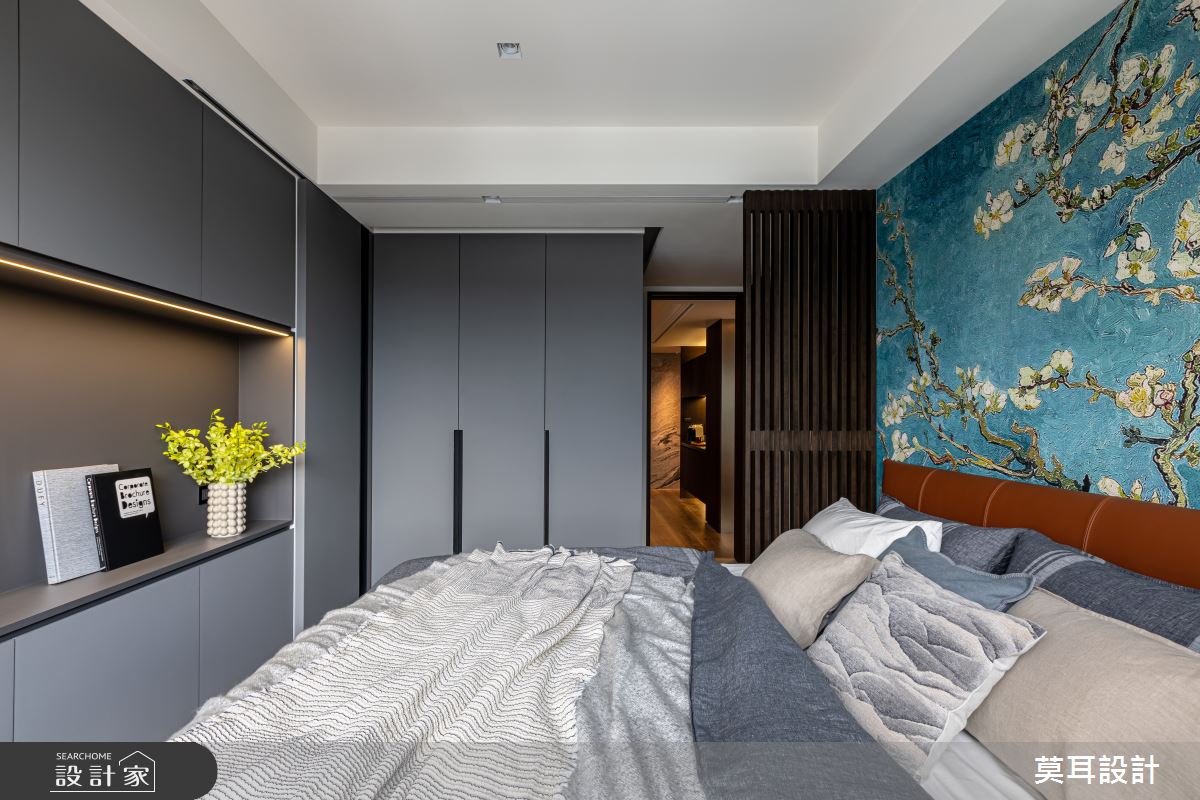 45坪的空間，設計師透過格局重整、動線梳理、運用多元