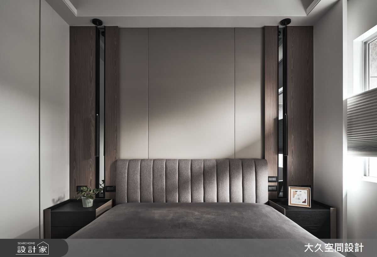 近35坪開放的空間裡,以飯店風質感做為室內基調,掌握
