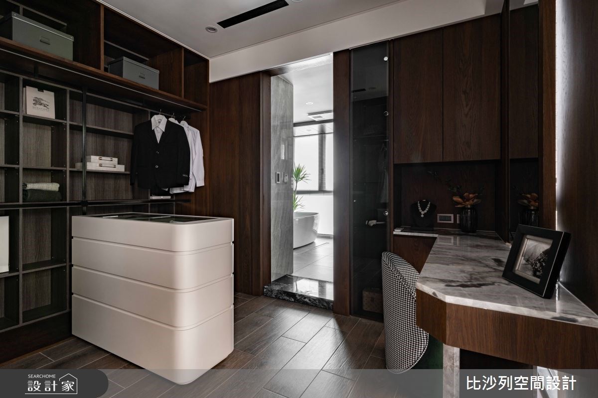 邁入 71 坪毛胚屋,居住成員為一對夫妻,比沙列空間設