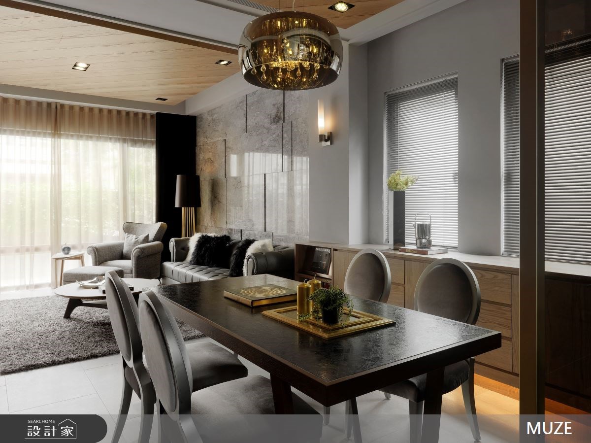 真正的優雅與奢華，往往巧妙隱藏於無形間。這間百坪透