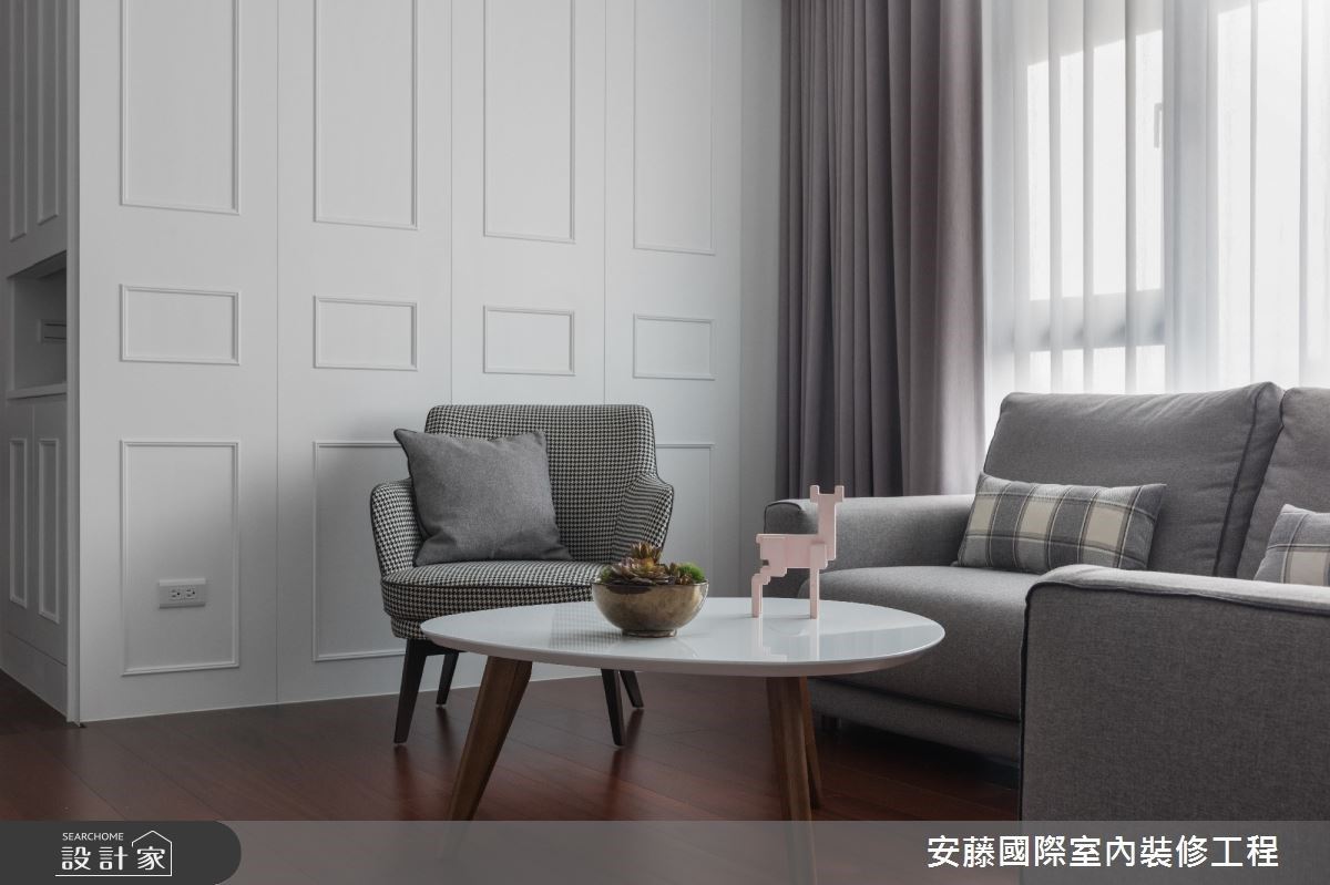 40坪的住宅是一家四口的專屬小天地，希望此處可以做為
