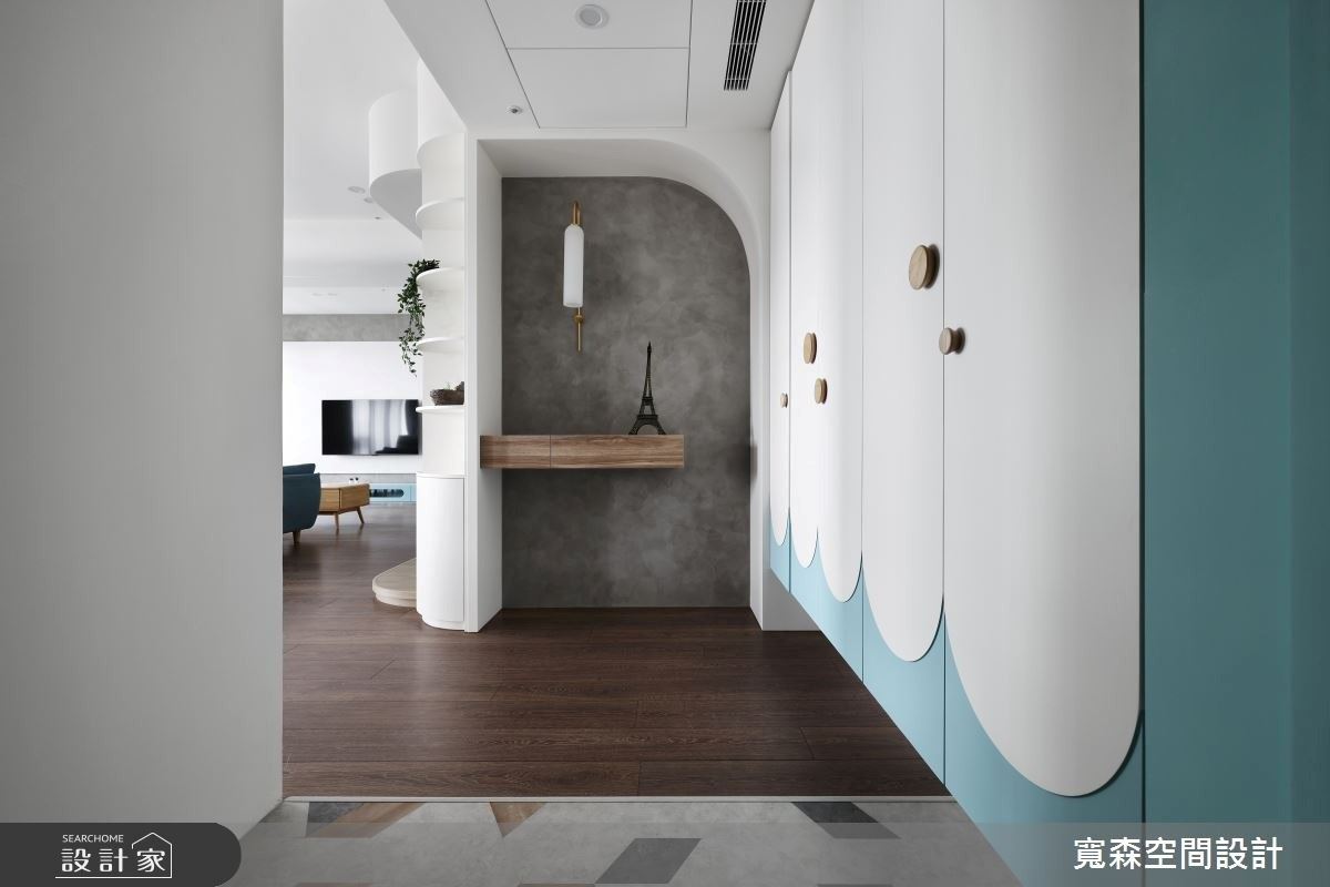 走入SOHO族夫妻的，自由、放鬆、自在是最先迎面而來的