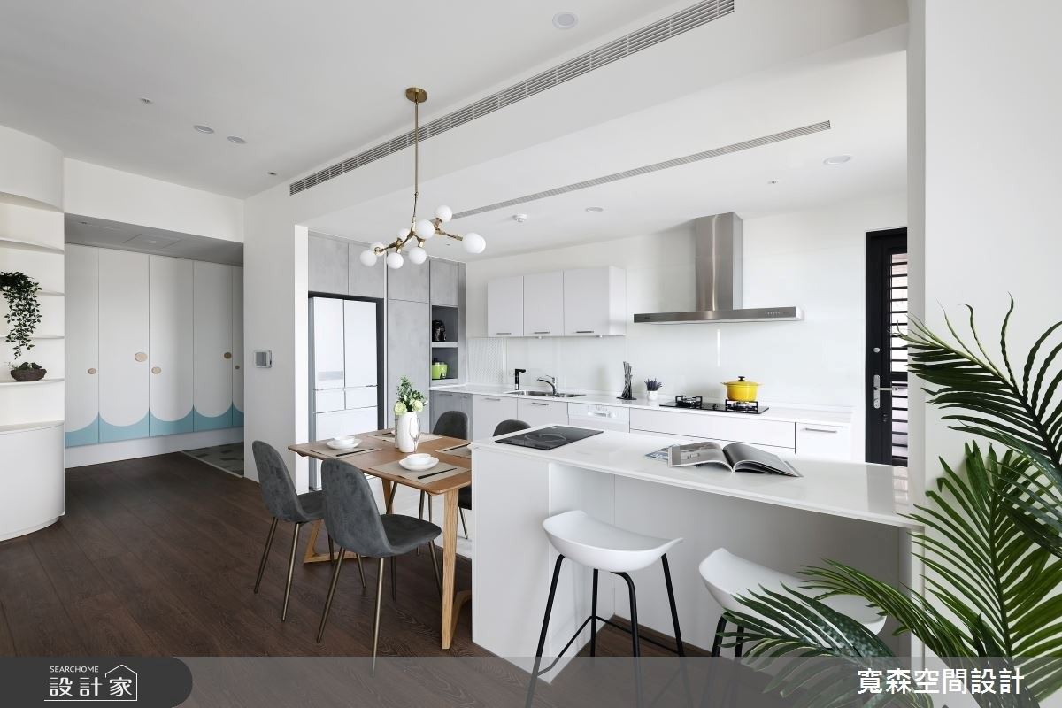 走入SOHO族夫妻的，自由、放鬆、自在是最先迎面而來的