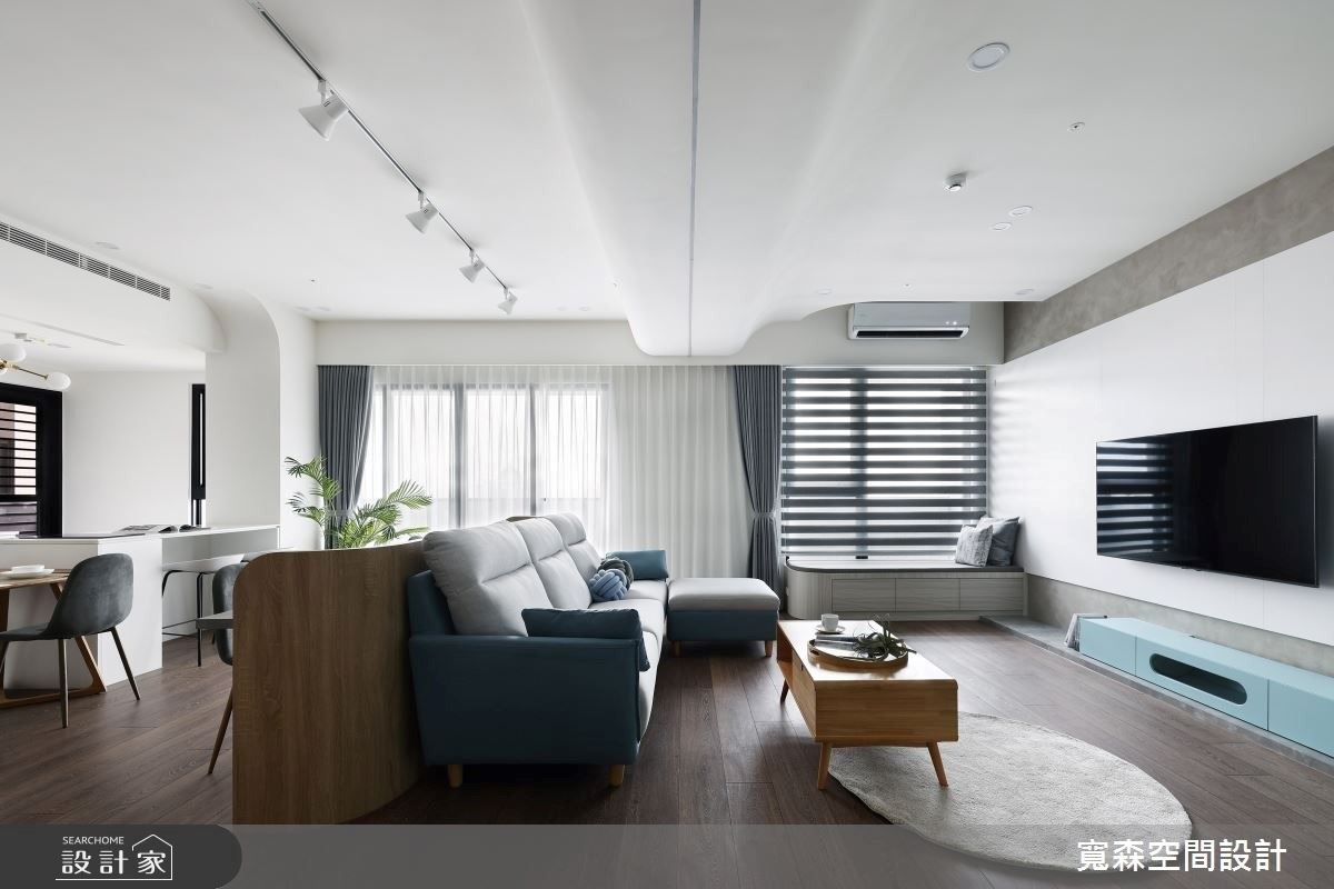 走入SOHO族夫妻的，自由、放鬆、自在是最先迎面而來的