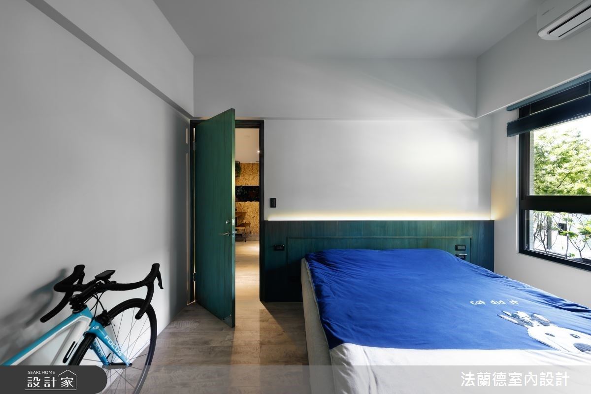 以風格強烈的工業風定調,設計師更選用許多特色配件及