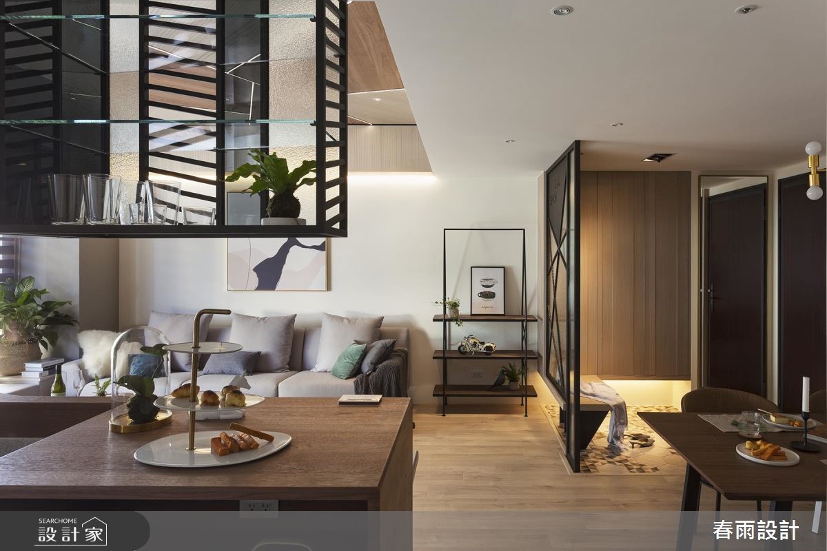 一家四口入住30坪休閒宅，春雨設計 周建志設計師在空
