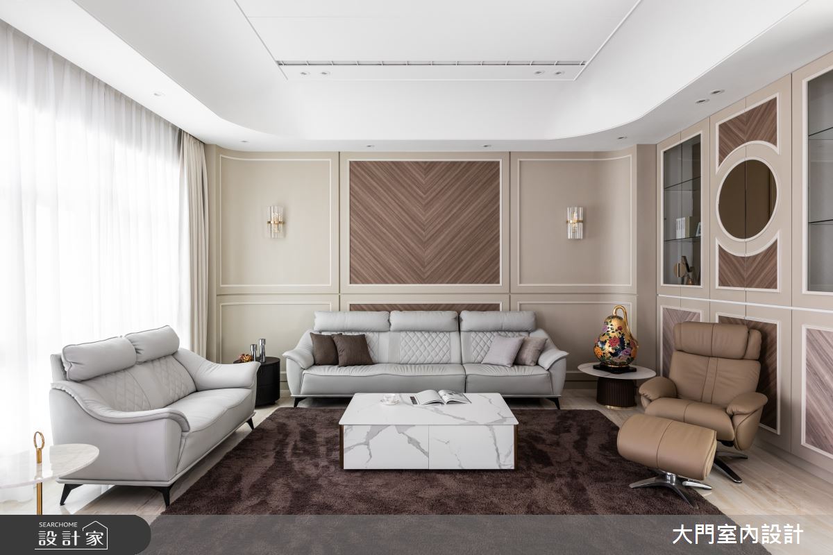 一家四口各自喜好的風格不同，加上對於風水因素的考量