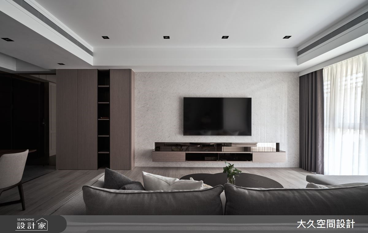 前身為中古屋的33.8坪居家,以簡約大方的美式風為基底