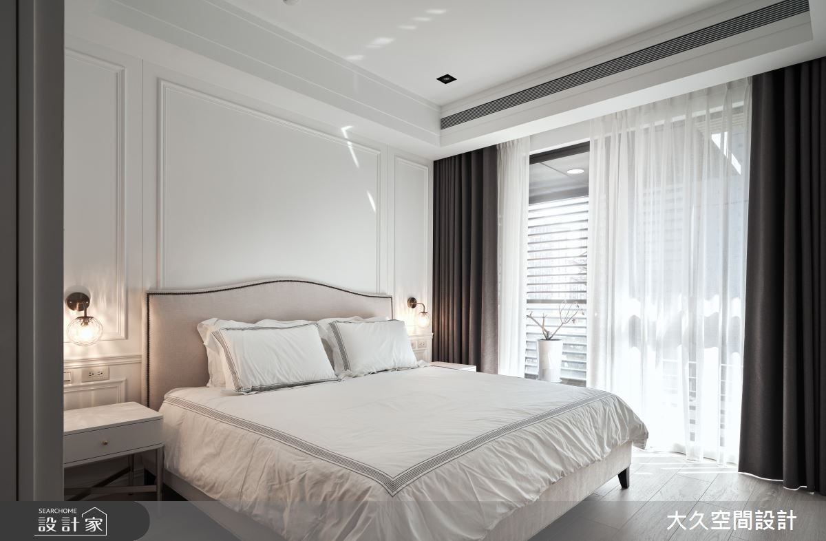 前身為中古屋的33.8坪居家,以簡約大方的美式風為基底