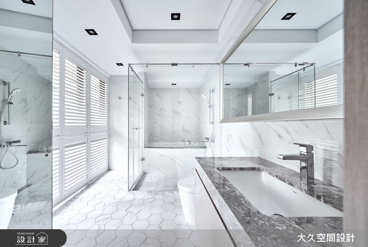 前身為中古屋的33.8坪居家,以簡約大方的美式風為基底