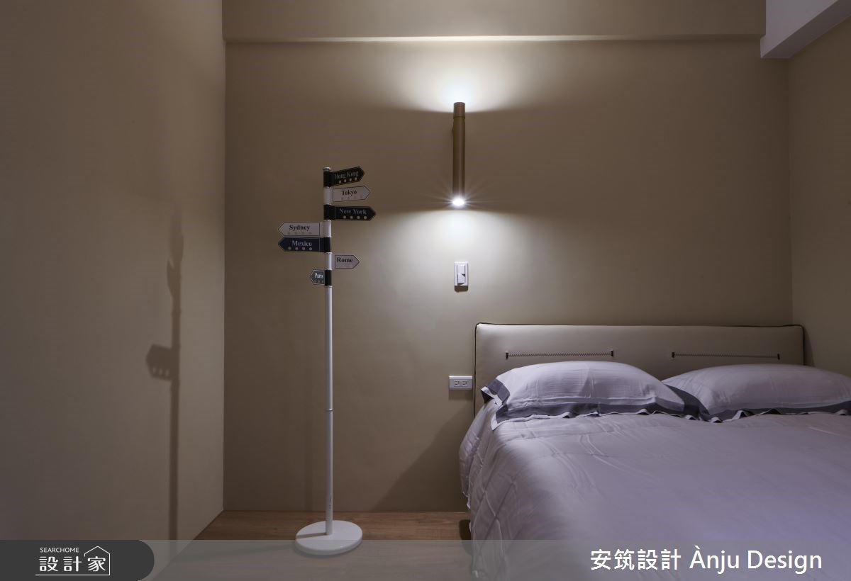 150坪的中古屋透天宅大改造，將原有不規則格局微調，