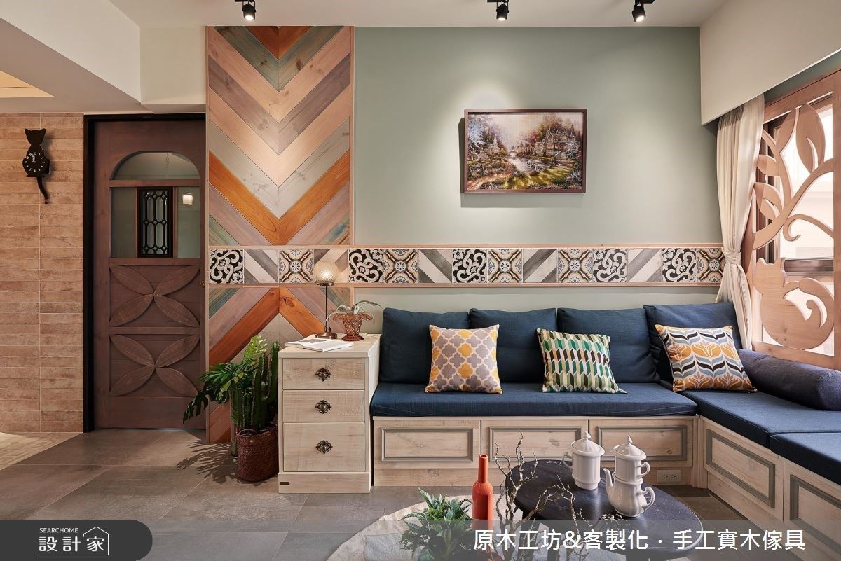 原木手工家具，能為居家空間帶來自然感的氣息，並且具