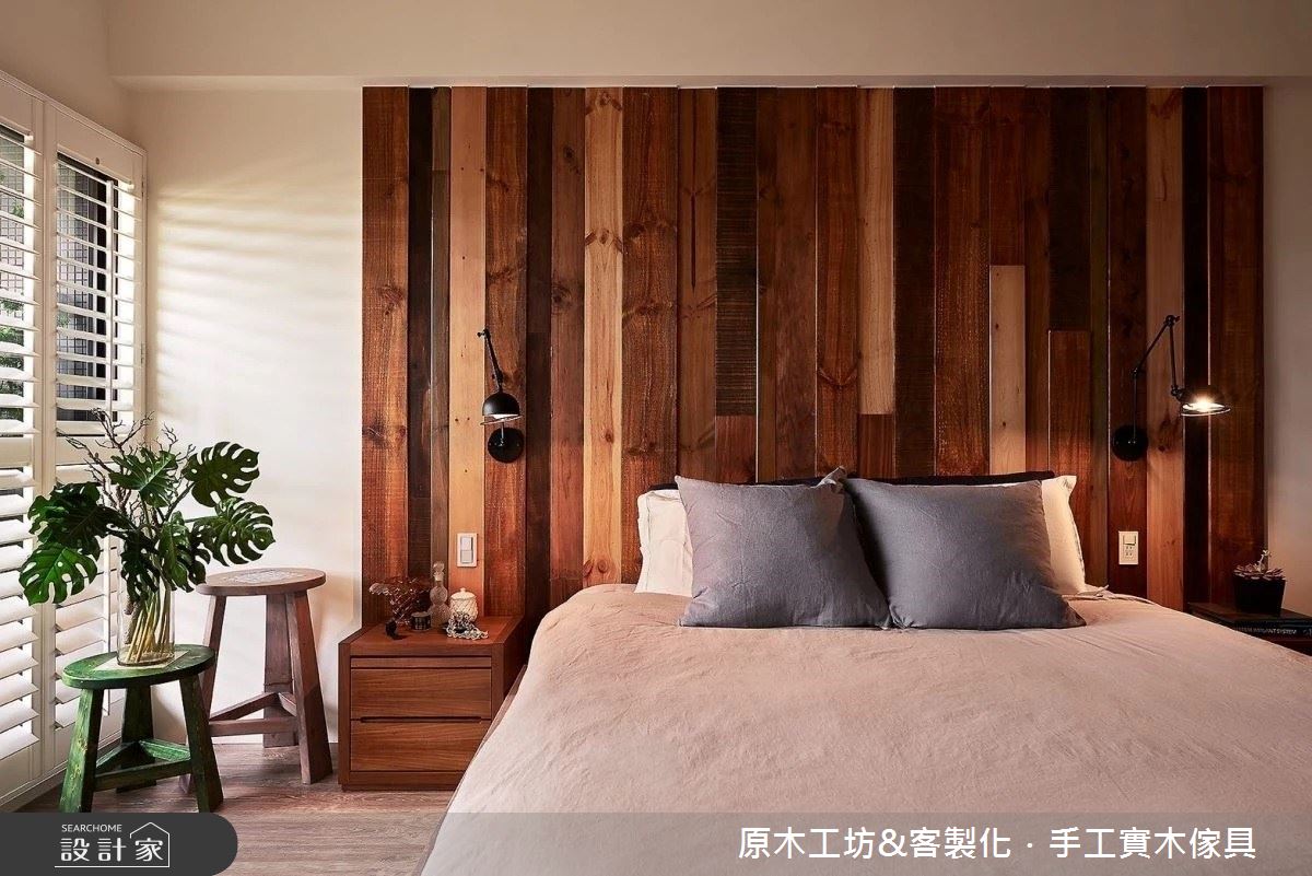 原木手工家具，能為居家空間帶來自然感的氣息，並且具