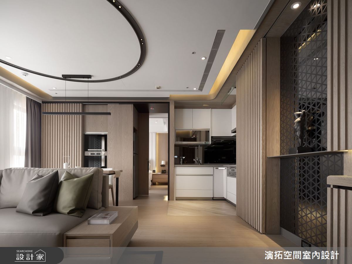 一對年邁夫妻為了營造愜意的養老退休生活，在20坪預售