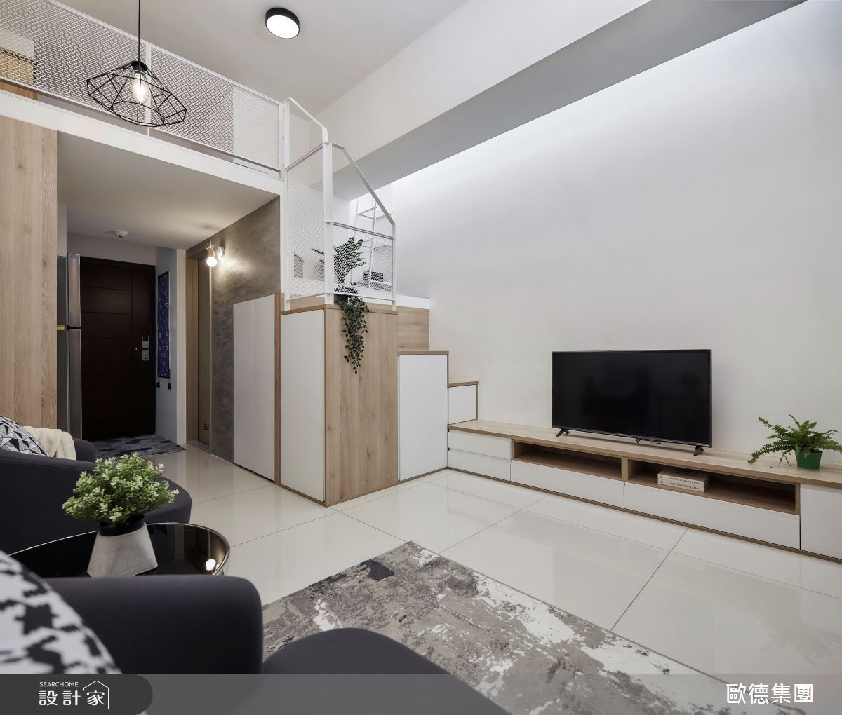 屋主在喜獲第二個孩子時,為了給家人溫馨舒適的居家環