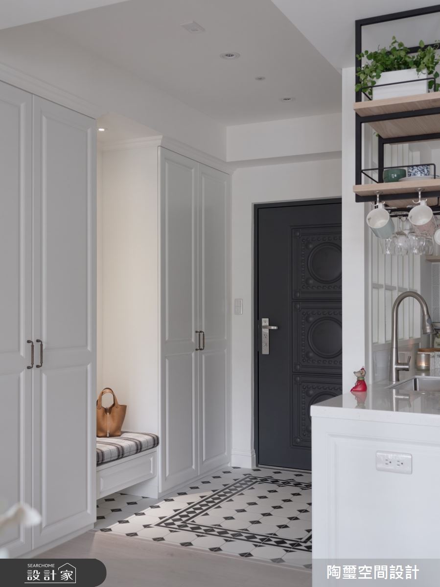 室內16坪老屋,透過格局重整老屋翻新後,呈現美感與機