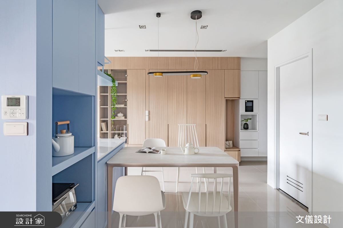 市中心精華區的25坪現代風新成屋擁有3房2廳,屋主想要