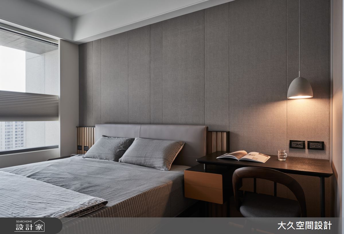 43 坪現代風住宅,以四房兩廳的格局滿足一家四口生活