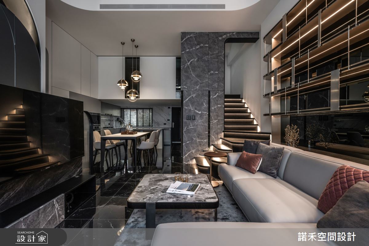 75坪透天別墅，透過大幅整修重塑一家五口的生活樣貌，