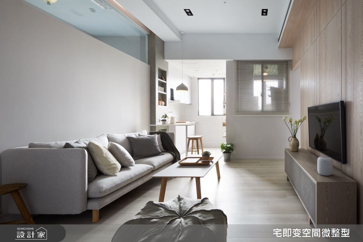 北歐風格裝潢案例-灰階色調02