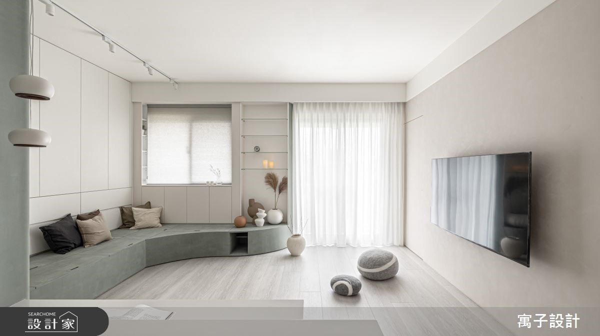 北歐風格裝潢案例-臥榻設計01