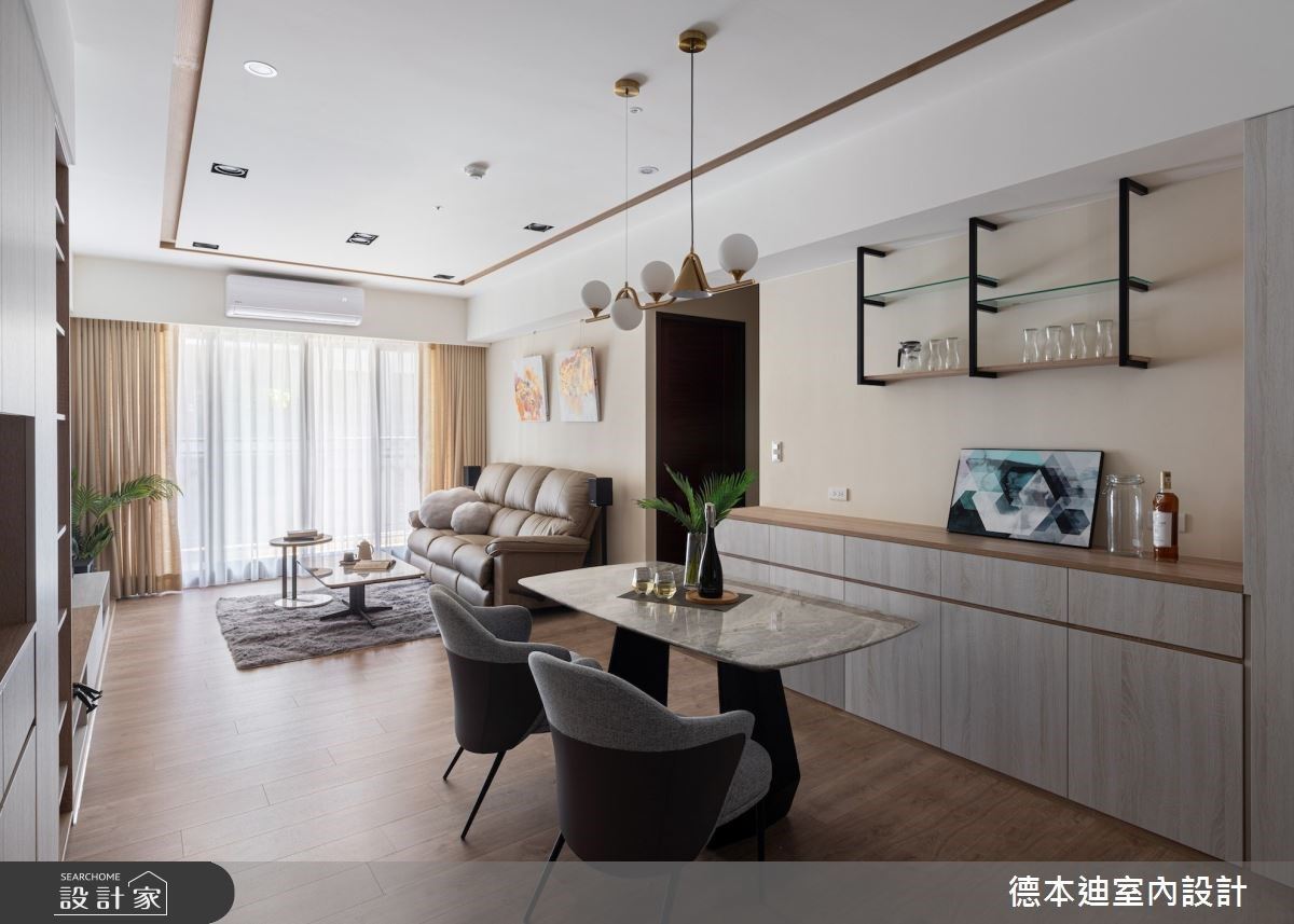 屋主因工作需求購入此居所,期待在結束一天繁忙的工作