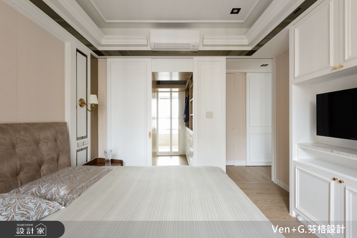 25坪的3房2廳新成屋,因屋主的喜好規劃為美式風,屋主
