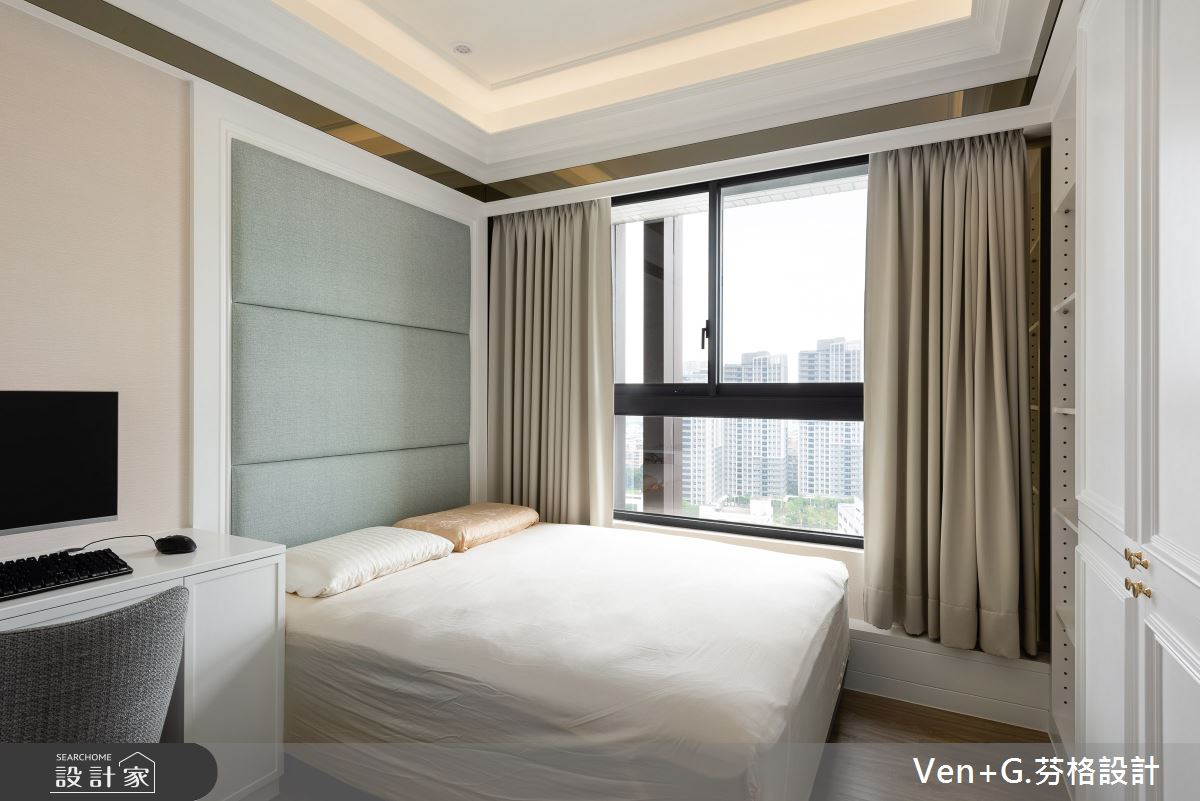 25坪的3房2廳新成屋,因屋主的喜好規劃為美式風,屋主