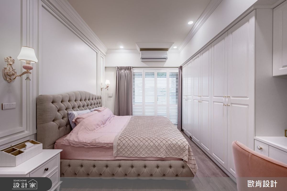 這間30坪的新成屋，原本有梁柱明顯的問題，在經過設計