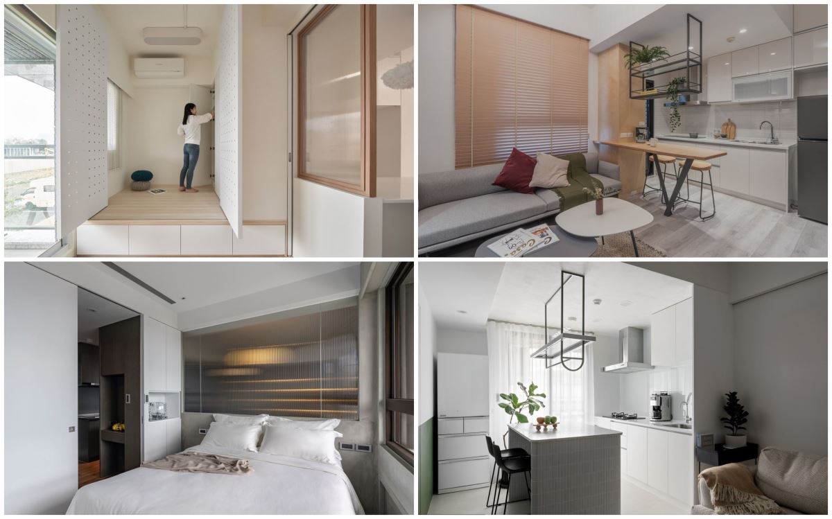 在寸土寸金的城市中，越來越多人選擇坪數較小的空間，