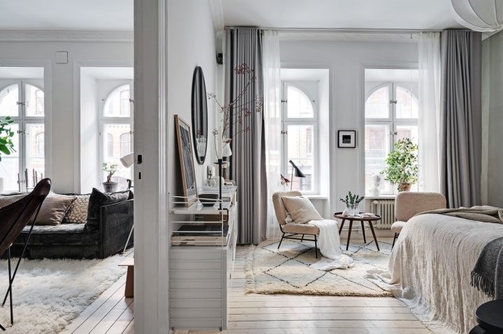 斯堪地納維亞室內設計重視簡約和舒適。主軸概念反應了