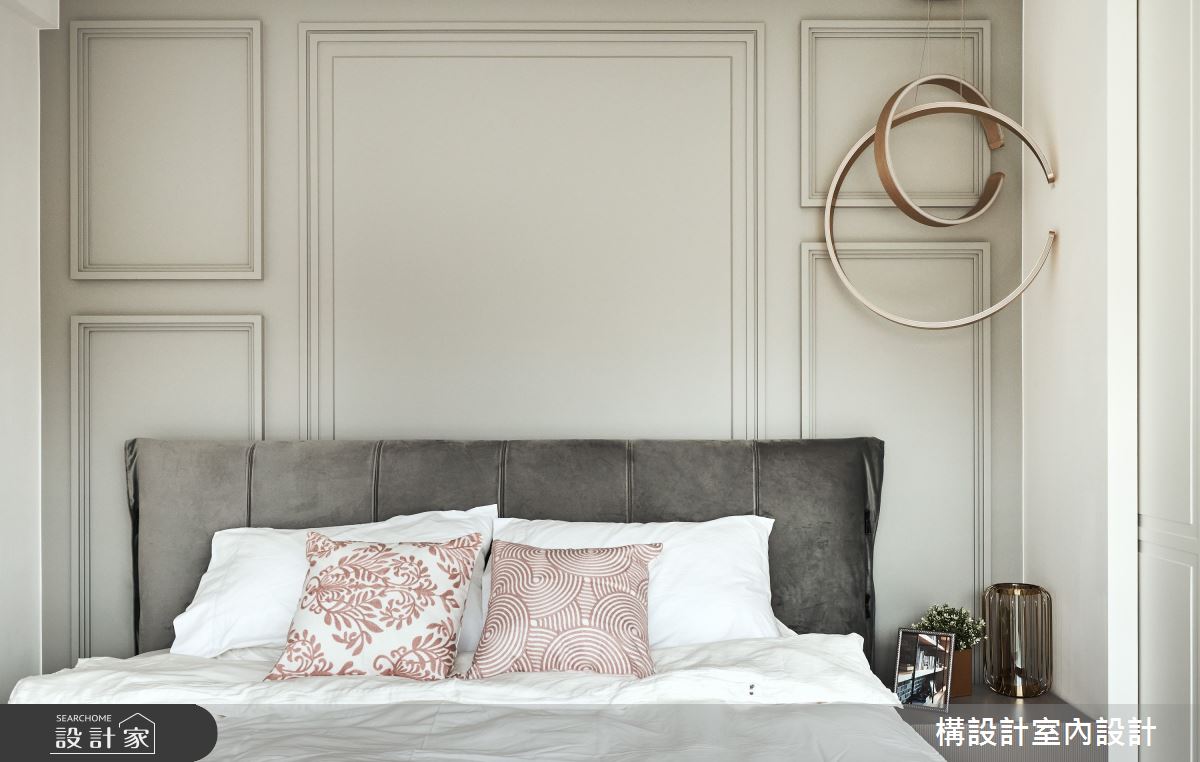 40坪三房兩廳的老屋，居住成員為兩大一小三貓，規劃有