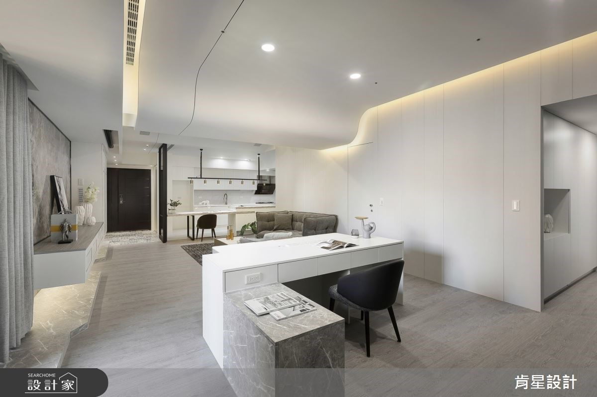 毛胚屋與線條及高低各有特色的圓潤面完美合作,成為猶