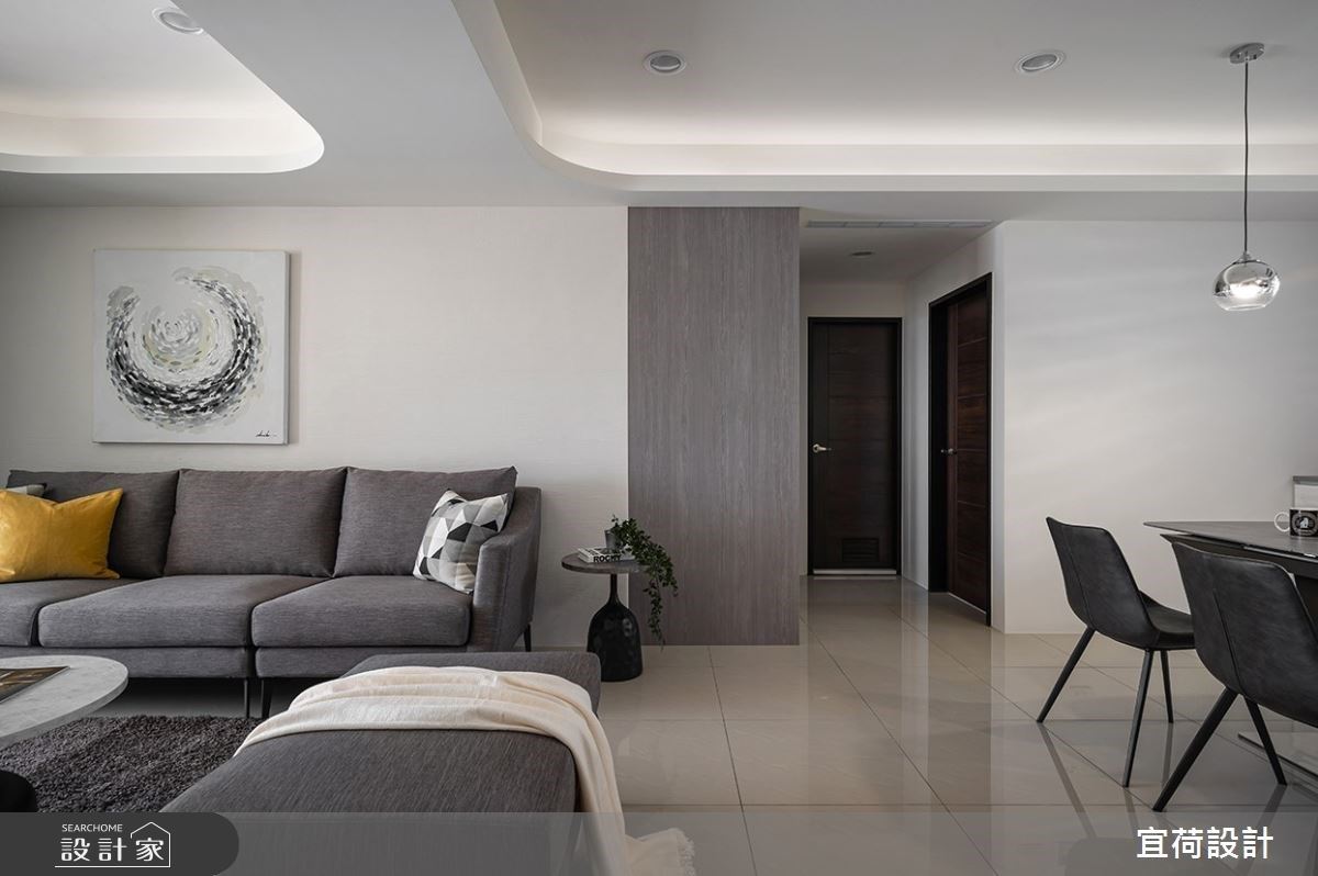 一家三口入住43.5坪新成屋，夫妻倆期待在空間內讓孩子