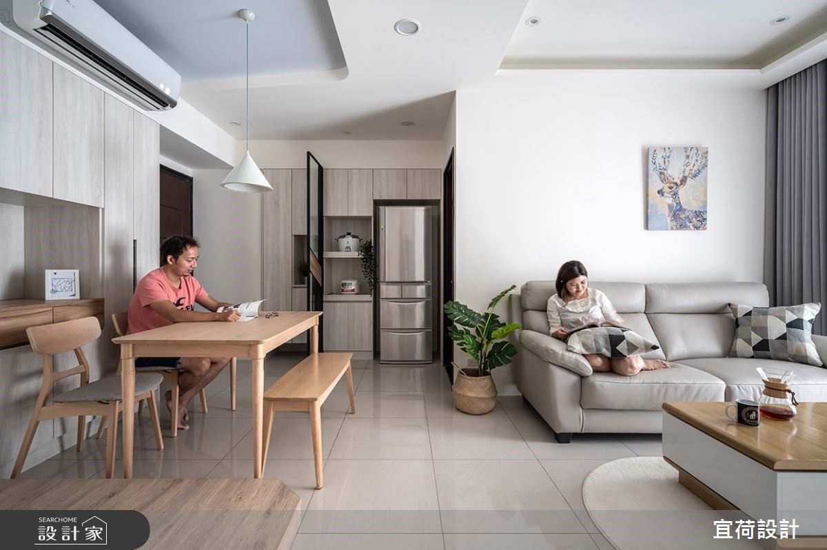 來自科技業的夫妻二人找到宜荷設計的希望藉由重新規劃