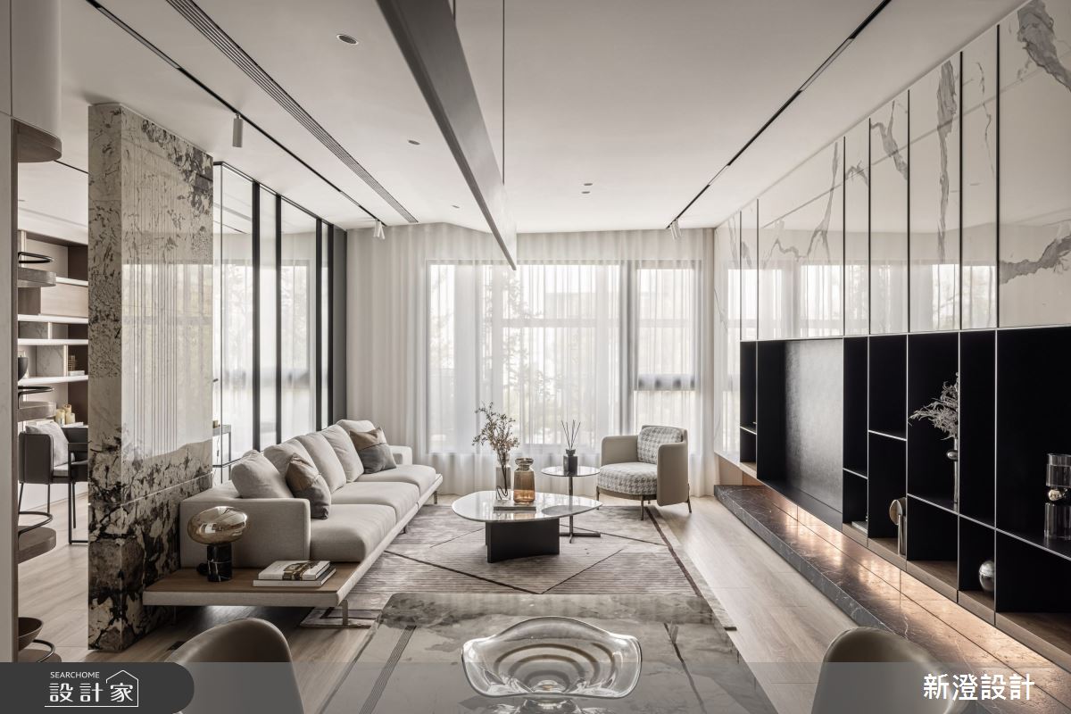 你對樣品屋有什麼印象？38 坪現代風住宅為樣品屋案例
