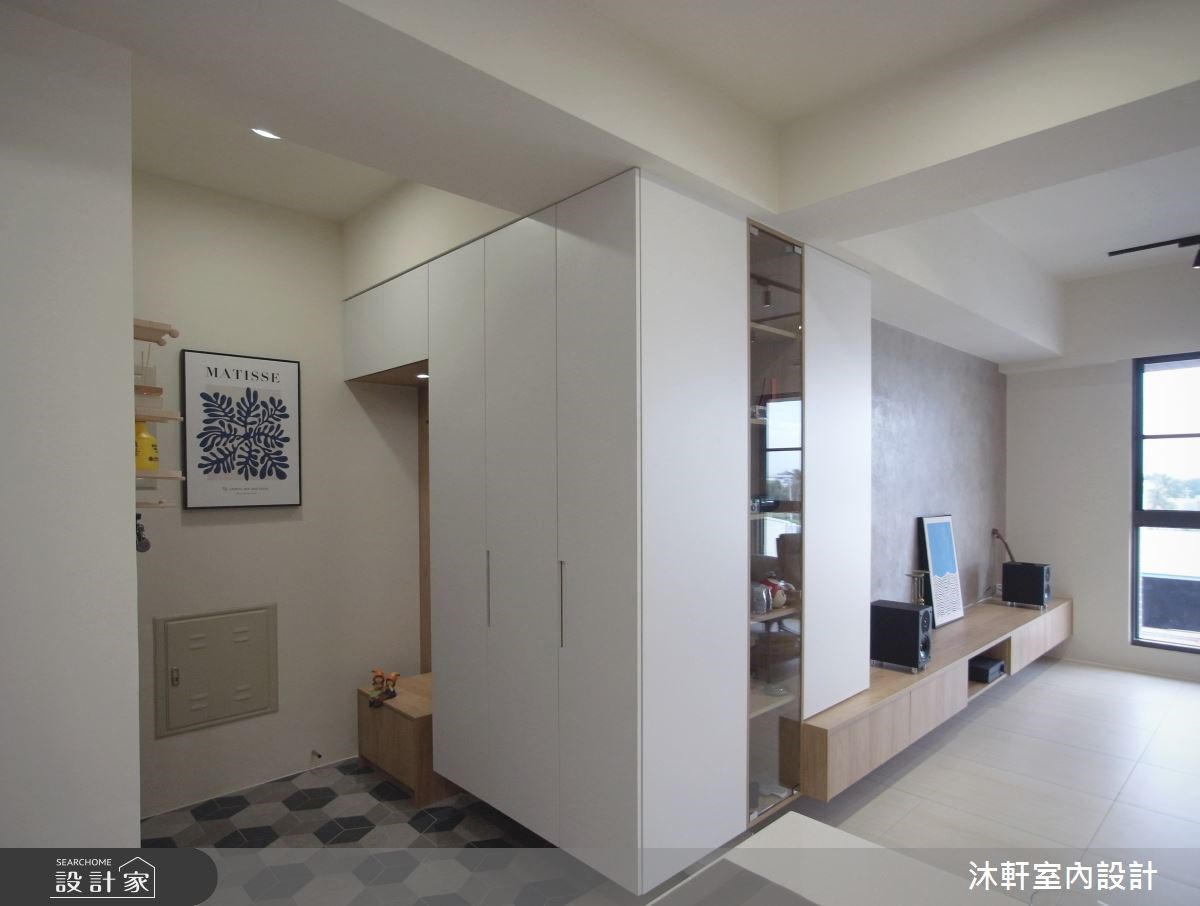 30 坪新居中收納機能完備的玄關、愜意的料理空間與寬