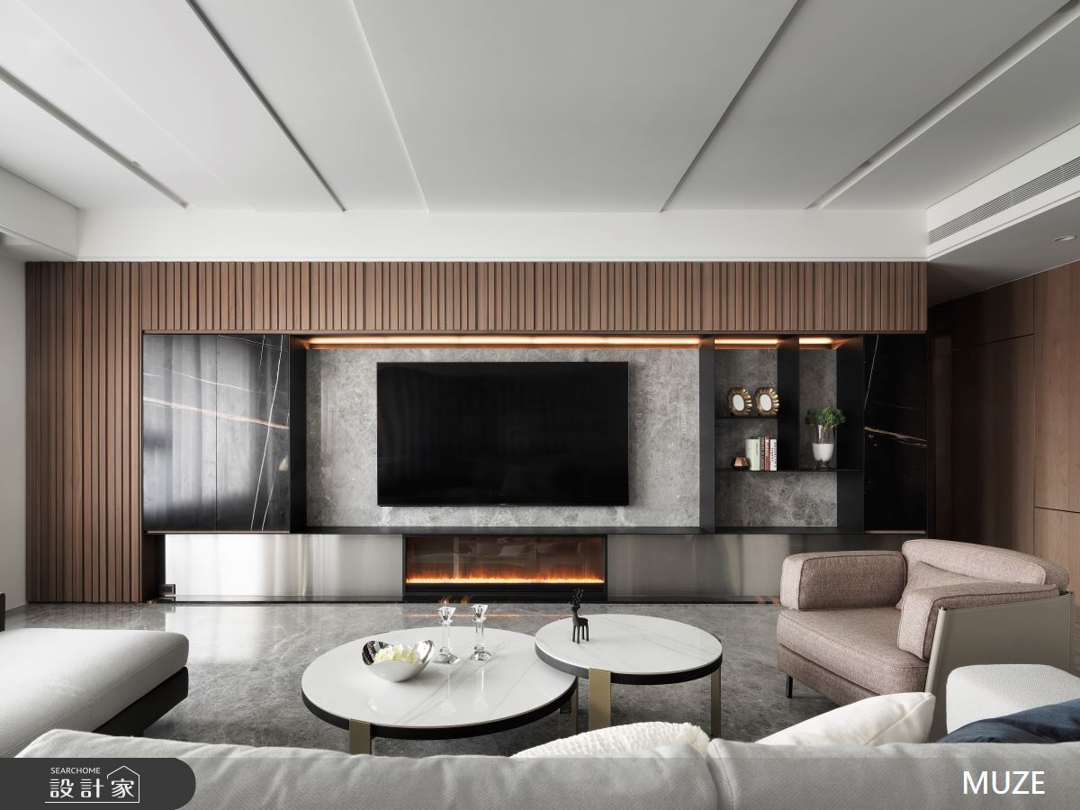 長年旅居國外的屋主,歸國後特別委託設計師規劃這間採