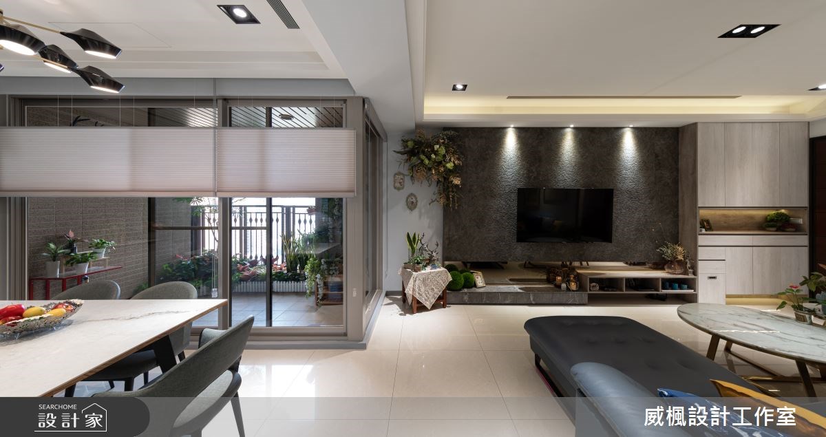 想到奢華風,通常是金碧輝煌的外觀、繁瑣造作的裝飾,