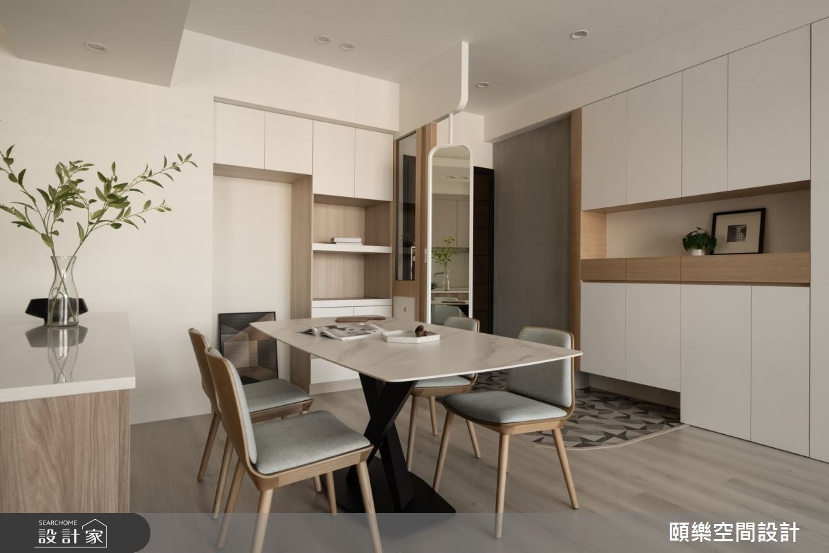 30 坪的北歐宅，屋主夫妻職業皆為醫生，期待回到家中